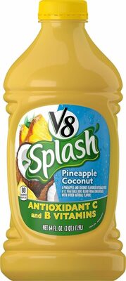 V8 Splash Pineapple Coconut, 64 oz. bottle