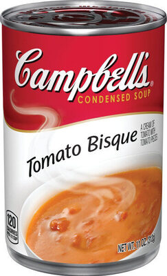Campbell's Condensed Tomato Bisque Soup, 10.75 oz Can