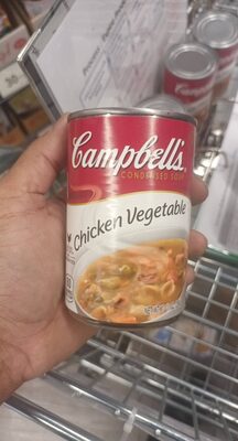 Campbell's Condensed Chicken Vegetable Soup, 10.5 oz Can