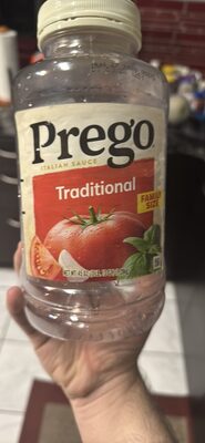 Prego Traditional Pasta Sauce, 45 oz Jar