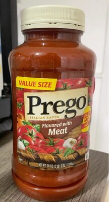 Flavored With Meat Italian Sauce, Meat