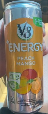 V8 Energy Peach Mango Energy Drink, 11.5 fl oz Can