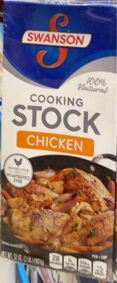 Swanson 100% Natural Chicken Stock, 32 Oz Carton (3 Pack)