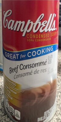 Campbell's Condensed Beef Consomme, 50 Ounce Cans, 12-Pack