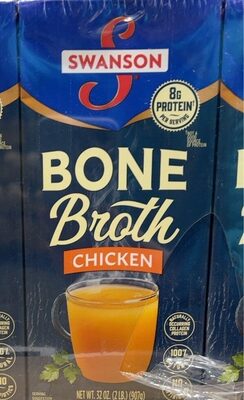 Swanson Chicken Bone Broth, 32 oz Carton (3 Pack)