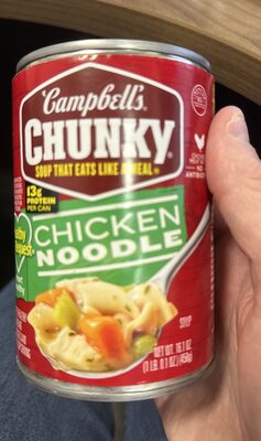Campbell's Chunky Healthy Request Chicken Noodle Soup, 16.1 oz Can