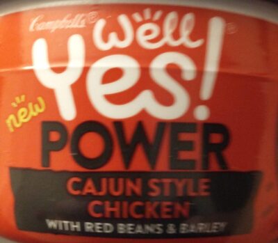 Campbell's Well Yes! Power Soup Bowl Cajun Style Chicken Soup, 11.1 Oz Microwavable Bowl