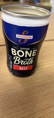 Swanson Sipping Beef Bone Broth, 10.75 oz Microwavable Cup