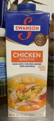 SwansonChicken Broth, 32 oz. Carton