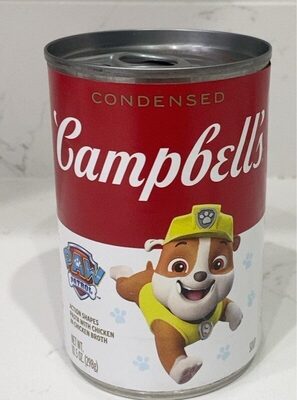 Campbell's Condensed Kids Soup, Paw Patrol Action Shapes Pasta With Chicken in Chicken Broth, 10.5 oz Can