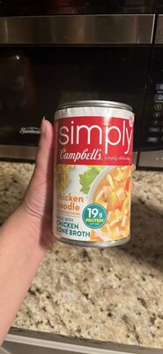 Simply Campbell's Chicken Noodle, 18.6 oz Can