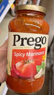 Prego Spicy Marinara Pasta Sauce, 24 oz Jar