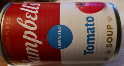 Campbell's Condensed Unsalted Tomato Soup, 10.75 oz Can