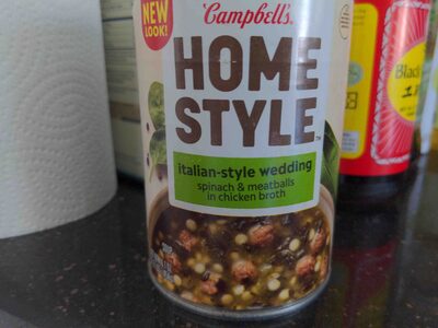 Campbell's Homestyle Italian Wedding Soup, 16.1 oz Can