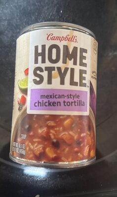 Campbell's Homestyle Mexican-Style Chicken Tortilla Soup, 16.1 OZ Can