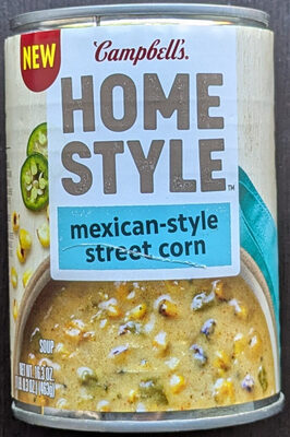 Campbell's Homestyle Mexican Style Street Corn Soup, 16.3 oz Can