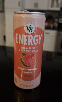 V8 Energy Watermelon Guava Energy Drink, 8 fl oz Can