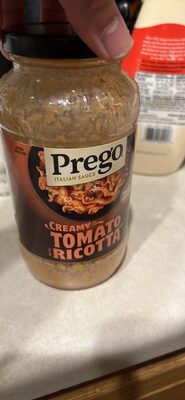Prego Creamy Tomato Pasta Sauce With Ricotta Cheese, 23.75 oz Jar