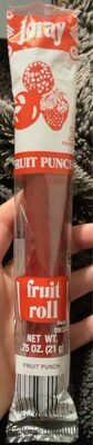 Fruit Punch Fruit Roll, Fruit Punch