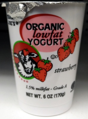 Strawberry Organic Lowfat Yogurt, Strawberry