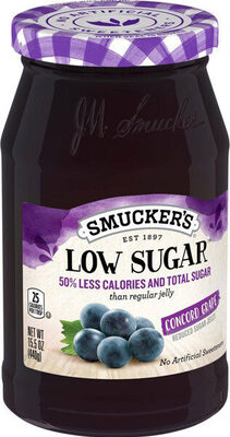 Concord Grape Reduced Sugar Jelly, Concord Grape