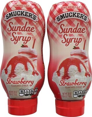 Strawberry Flavored Sundae Syrup, Strawberry