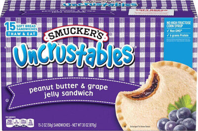 Peanut Butter And Grape Jelly Sandwich