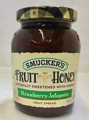 Smucker's, Fruit Honey, Fruit Spread, Strawberry Jalapeno, Strawberry Jalapeno