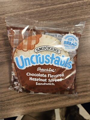Chocolate Flavored Hazelnut Spread Sandwich, Chocolate