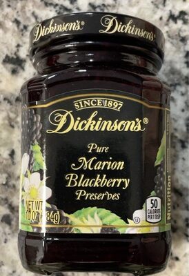 Pure Marion Preserves, Blackberry