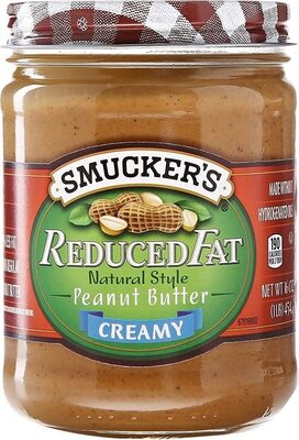 Reduced Fat Peanut Butter, Butter Creamy