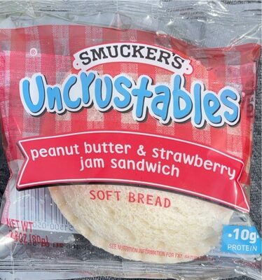 Peanut Butter & Strawberry Jam Sandwich, Peanut Butter & Strawberry Jam
