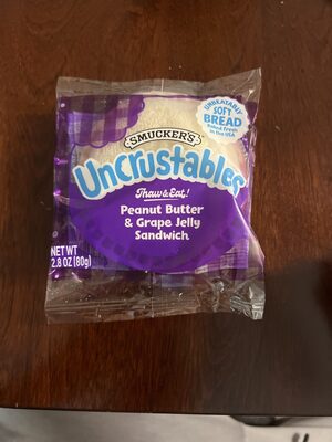 Peanut Butter & Grape Jelly Sandwich, Peanut Butter & Grape Jelly