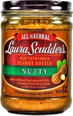 Laura Scudder's, Old Fashioned Peanut Butter, Nutty