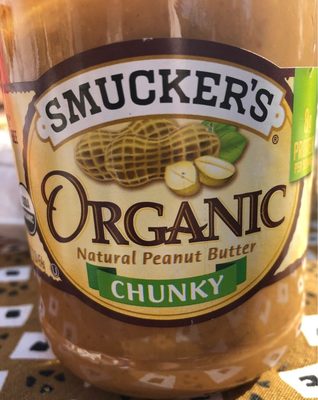 Chunky Organic Peanut Butter, Chunky