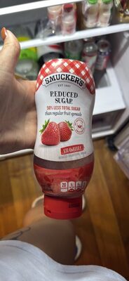 Smucker's, Squeeze, Reduced Sugar, Strawberry Reduced Sugar Spread
