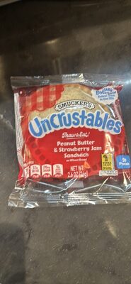 Peanut Butter & Strawberry Jam Sandwich, Peanut Butter & Strawberry