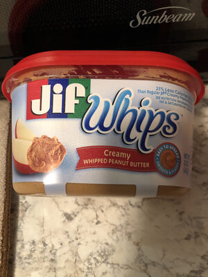 Jif, Whips, Creamy Whipped Peanut Butter Spread