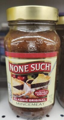 Classic Original With Raisins & Apples Mincemeat