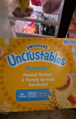 Peanut Butter & Honey Spread Sandwichs, Peanut Butter & Honey Spread
