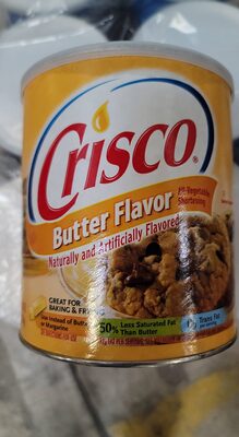 Butter Flavor All-Vegetable Shortening, Butter