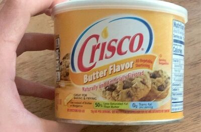 Butter Flavor All-Vegetable Shortening, Butter
