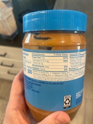 Creamy Peanut Butter Spread, Creamy