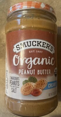 Creamy Organic Peanut Butter, Creamy