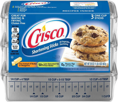 All-Vegetable Shortening Sticks
