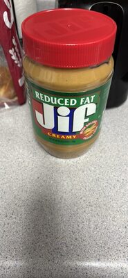 Creamy Reduced Fat Peanut Butter Spread, Creamy