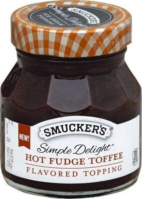 Hot Fudge Toffee Flavored Topping, Fudge Toffee