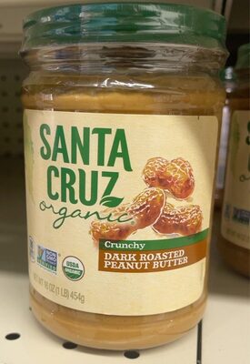 Crunchy Dark Roasted Peanut Butter, Crunchy Dark Roasted