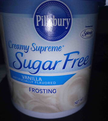 Vanilla Flavored Sugar Free Frosting, Vanilla