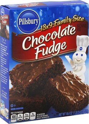 Chocolate Fudge Brownie Mix, Chocolate Fudge